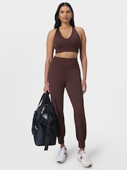 Sweaty Betty Brown Gaia Yoga Bra - Image 3 of 7