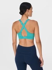Sweaty Betty Blue Power Pulse Bra - Image 2 of 6