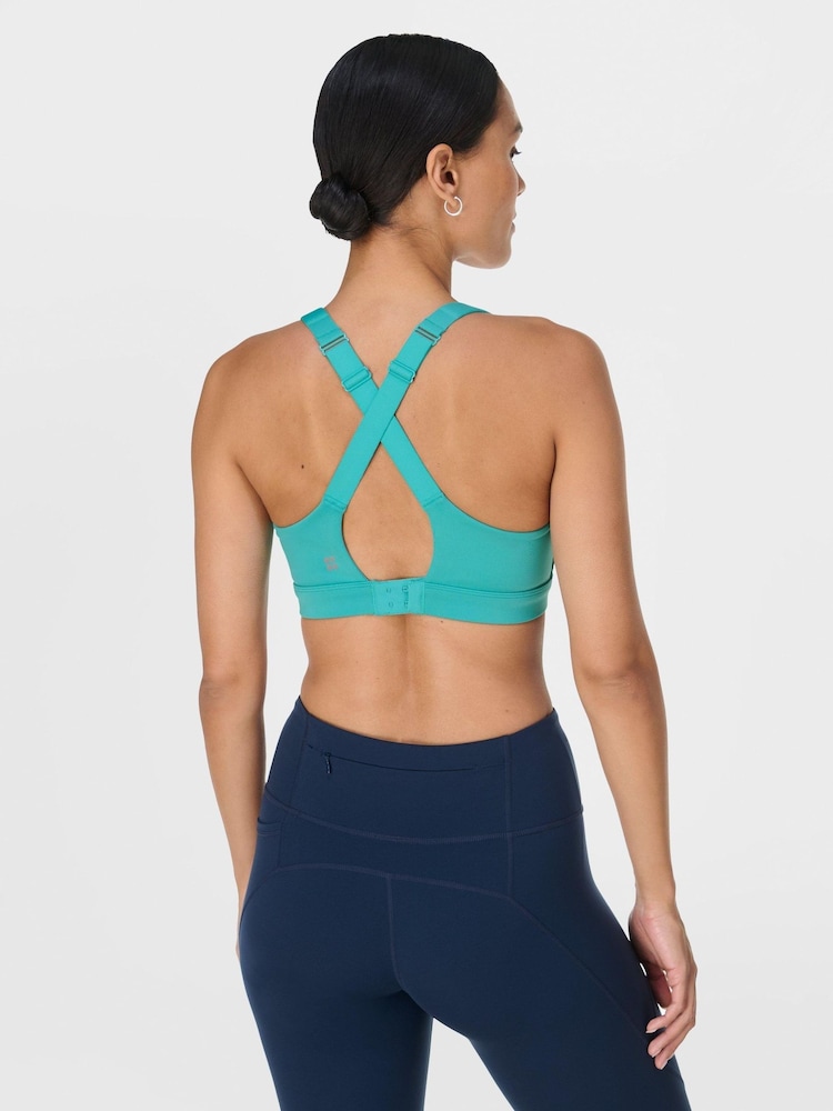 Sweaty Betty Blue Power Pulse Bra - Image 2 of 6