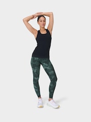 Sweaty Betty Green Full Length Power Workout Leggings - Image 1 of 9