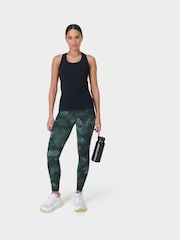 Sweaty Betty Green Full Length Power Workout Leggings - Image 2 of 9