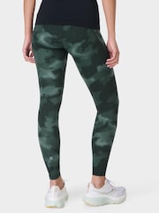 Sweaty Betty Green Full Length Power Workout Leggings - Image 5 of 9