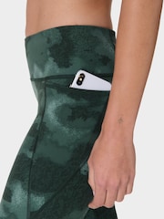 Sweaty Betty Green Full Length Power Workout Leggings - Image 7 of 9