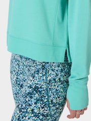 Sweaty Betty Blue After Class Crop Sweatshirt - Image 5 of 7