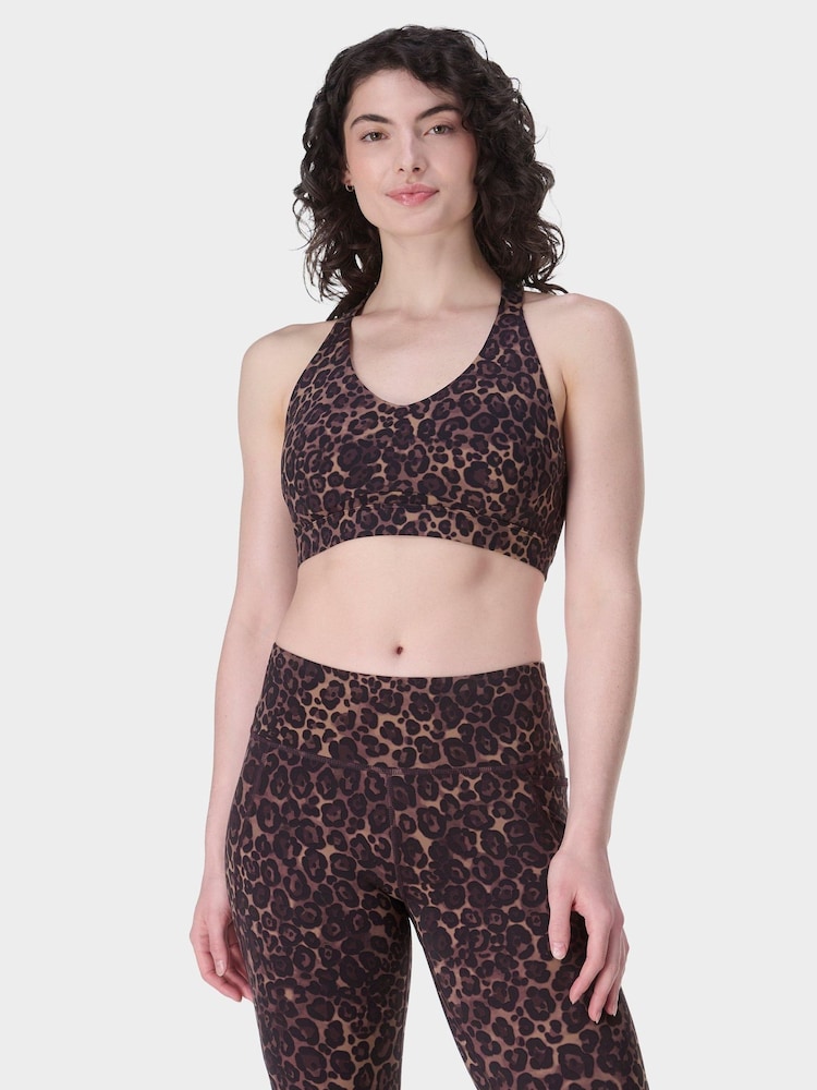 Sweaty Betty Brown Power Pulse Bra - Image 1 of 6