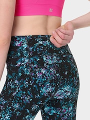 Sweaty Betty Black Dark Full Length Power Workout Leggings - Image 3 of 9