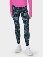 Sweaty Betty Black Dark Full Length Power Workout Leggings - Image 8 of 9