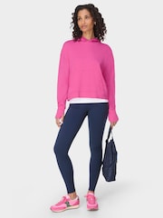 Sweaty Betty Fuchsia Pink After Class Sweatshirt - Image 3 of 7