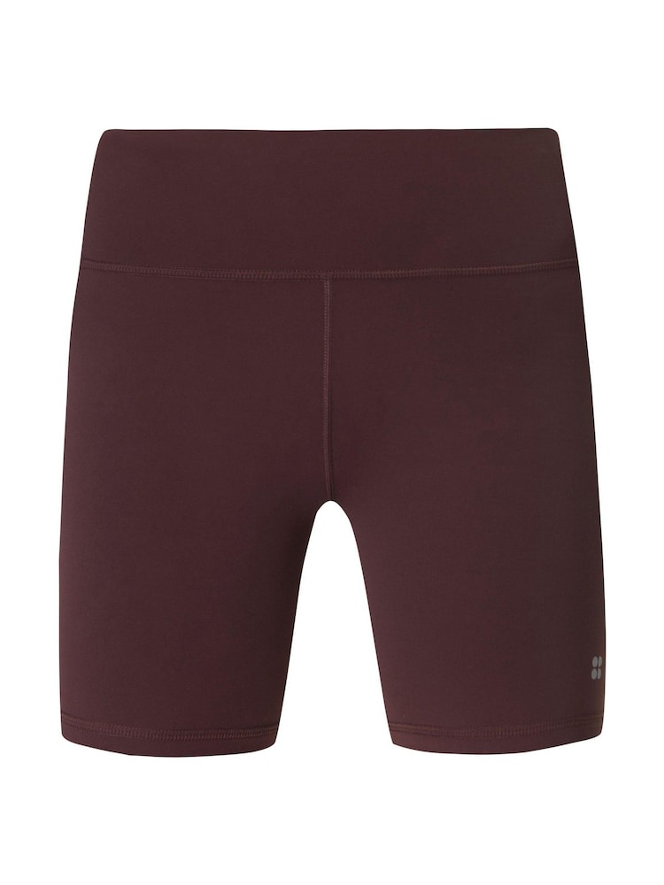 Sweaty Betty Brown Ultimate Studio 6" Shorts - Image 6 of 6 Sweaty Betty Brown Ultimate Studio 6" Shorts - Image 6 of 6