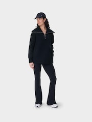 Sweaty Betty Black Radiant Half Zip Sweatshirt - Image 3 of 7
