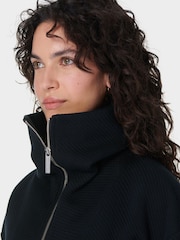 Sweaty Betty Black Radiant Half Zip Sweatshirt - Image 5 of 7