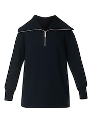 Sweaty Betty Black Radiant Half Zip Sweatshirt - Image 7 of 7