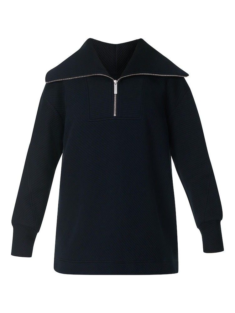 Sweaty Betty Black Radiant Half Zip Sweatshirt - Image 7 of 7
