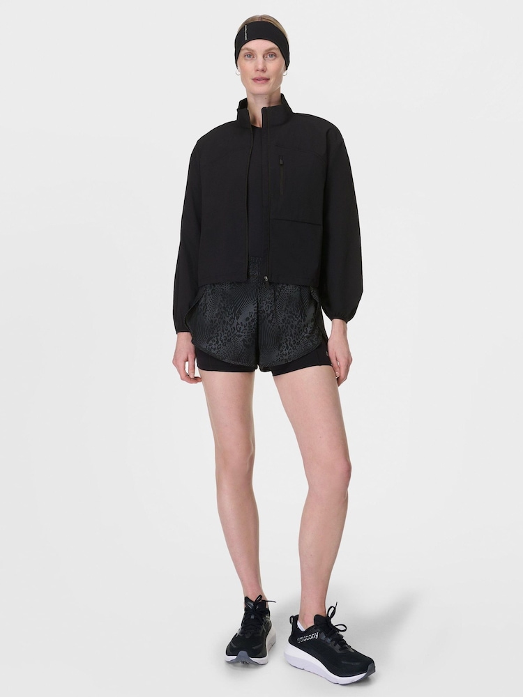 Sweaty Betty Grey Get Set 2-in-1 Multi-Train Shorts - Image 1 of 9