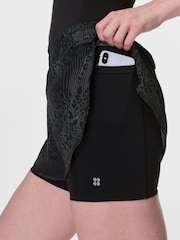 Sweaty Betty Grey Get Set 2-in-1 Multi-Train Shorts - Image 3 of 9