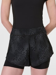Sweaty Betty Grey Get Set 2-in-1 Multi-Train Shorts - Image 6 of 9