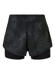 Sweaty Betty Grey Get Set 2-in-1 Multi-Train Shorts - Image 9 of 9