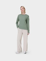 Sweaty Betty Willow Green After Class Longline Sweatshirt - Image 5 of 8