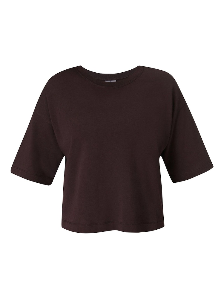 Sweaty Betty Brown After Class Short Sleeve Sweatshirt - Image 7 of 7