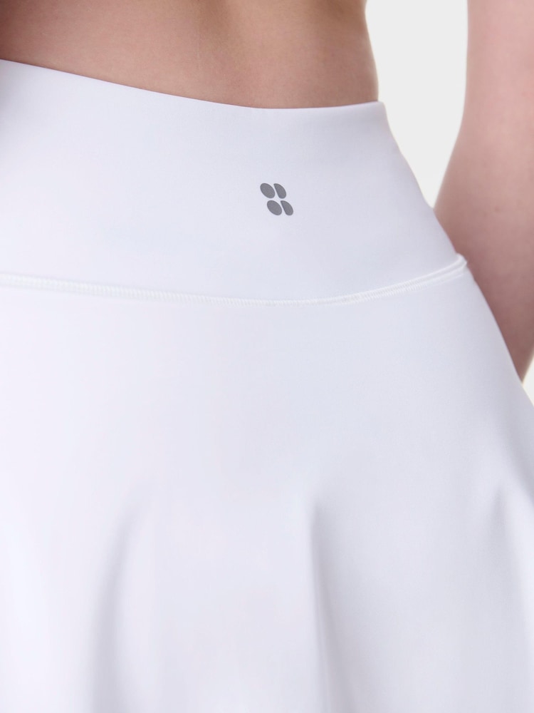 Sweaty Betty White Racket Power Skort - Image 2 of 6