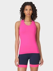 Sweaty Betty Pink Athlete Seamless Workout Tank Top - Image 1 of 7