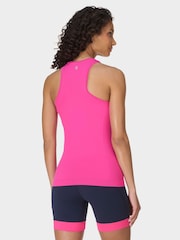 Sweaty Betty Pink Athlete Seamless Workout Tank Top - Image 2 of 7