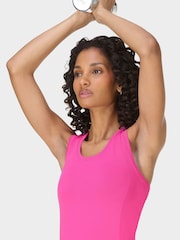 Sweaty Betty Pink Athlete Seamless Workout Tank Top - Image 4 of 7