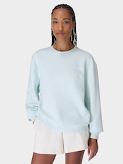 Sweaty Betty Blue Green Revive Crew Neck Sweatshirt - Image 1 of 6