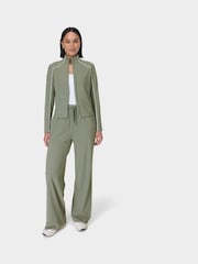 Sweaty Betty Green Anytime Explorer Zip-Up Sweat Top - Image 6 of 7