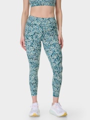 Sweaty Betty Blue 7/8 Length Power Workout Leggings - Image 7 of 9