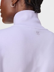 Sweaty Betty Purple After Class Zip-Up Sweatshirt - Image 5 of 7