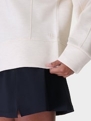 Sweaty Betty White Wind Down Crew Neck Pullover Jumper - Image 5 of 6
