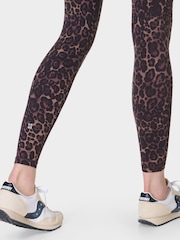Sweaty Betty Brown Full Length Power Workout Leggings - Image 5 of 9