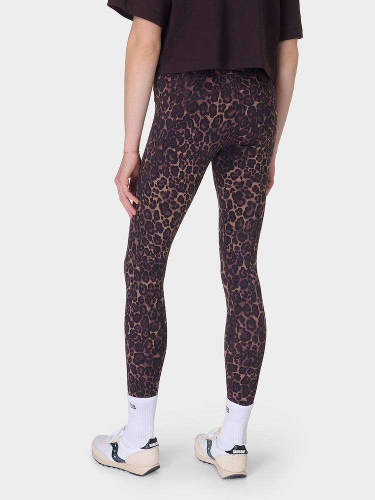Sweaty Betty Brown Full Length Power Workout Leggings - Image 7 of 9