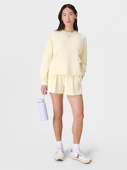 Sweaty Betty Yellow Sand Wash CloudWeight Sweatshirt - Image 3 of 6