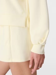 Sweaty Betty Yellow Sand Wash CloudWeight Sweatshirt - Image 5 of 6