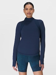 Sweaty Betty Blue Breathe Easy Hoodie - Image 1 of 6
