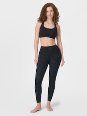 Schwarzer Panther-Print - Sweaty Betty Ultimate Studio Racerback Bra - Bild 4 von 7
