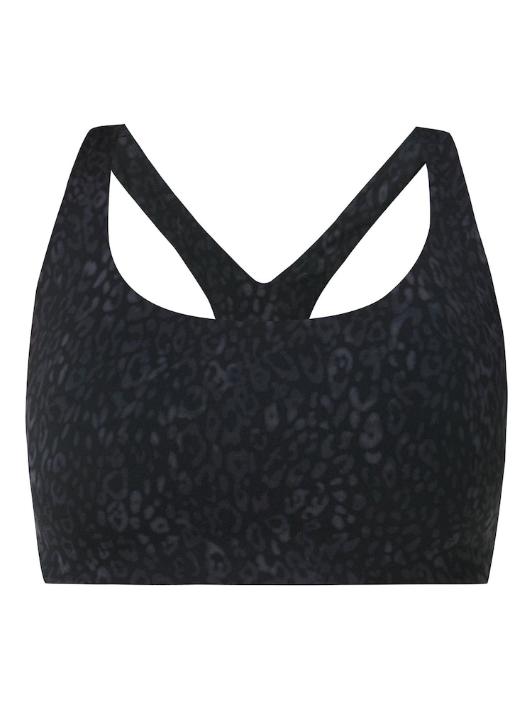 Schwarzer Panther-Print - Sweaty Betty Ultimate Studio Racerback Bra - Bild 7 von 7
