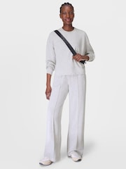 Sweaty Betty Grey Sand Wash CloudWeight Sweatshirt - Image 4 of 7