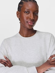 Sweaty Betty Grey Sand Wash CloudWeight Sweatshirt - Image 5 of 7