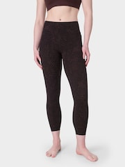 Brown Panther Print - Sweaty Betty Ultimate Studio Leggings - Bild 1 von 8