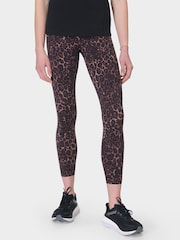 Sweaty Betty Brown 7/8 Length Power Workout Leggings - Image 1 of 8