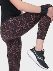 Sweaty Betty Brown 7/8 Length Power Workout Leggings - Image 5 of 8