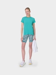 Sweaty Betty Blue Athlete Seamless Featherweight T-Shirt - Image 1 of 7