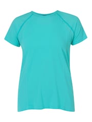 Sweaty Betty Blue Athlete Seamless Featherweight T-Shirt - Image 7 of 7