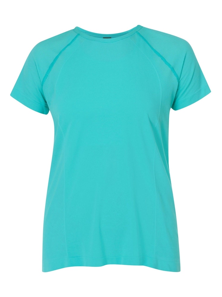 Sweaty Betty Blue Athlete Seamless Featherweight T-Shirt - Image 7 of 7