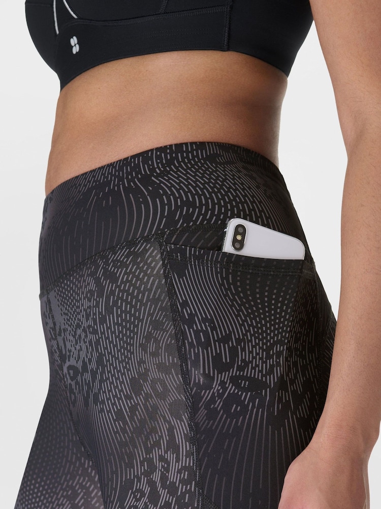 Sweaty Betty Grey 7/8 Length Power Pro Workout Leggings - Image 4 of 10