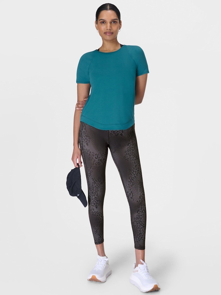 Sweaty Betty Grey 7/8 Length Power Pro Workout Leggings - Image 8 of 10