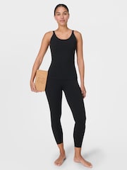 Sweaty Betty Black Ultimate Studio Twin Strap Bra Tank - Image 6 of 7